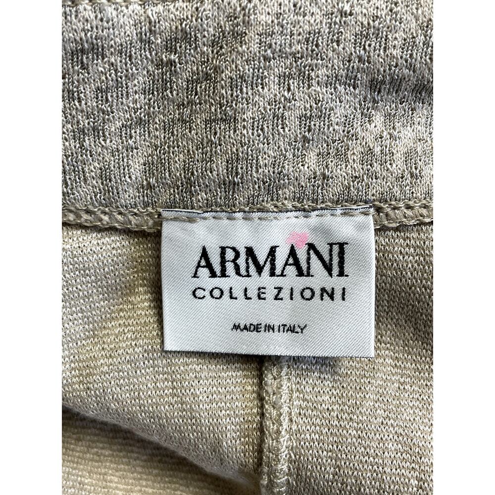 ARMANI COLLEZIONI Single Breasted Formal Fitted Blazer Light Tan Women's XS - Picture 6 of 8